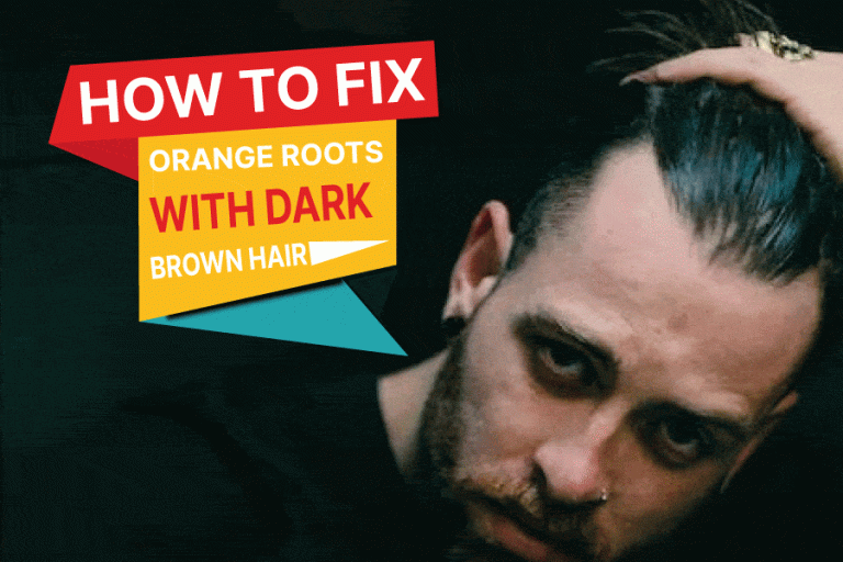 How To Fix Orange Roots With Dark Brown Hair